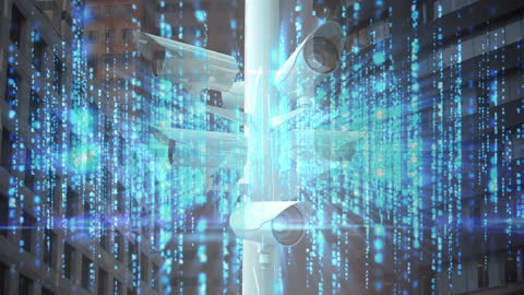 Digital Data Surge Surrounding Surveillance Cameras in Urban Environment