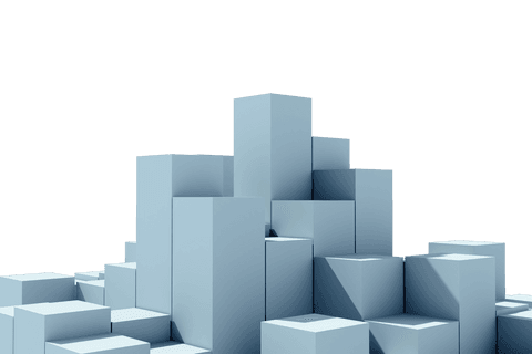 modern white blocks on transparent background illustration - Download Free Stock Videos Pikwizard.com