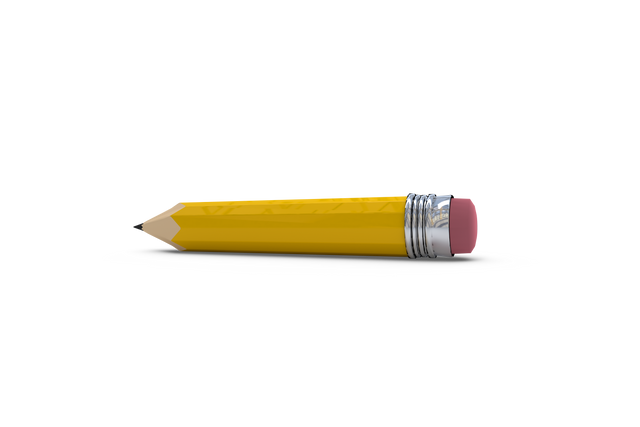 Yellow Pencil Cutout on Transparent Background for School Projects - Download Free Stock Videos Pikwizard.com