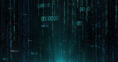 digital code streams in futuristic interface - Download Free Stock Images Pikwizard.com