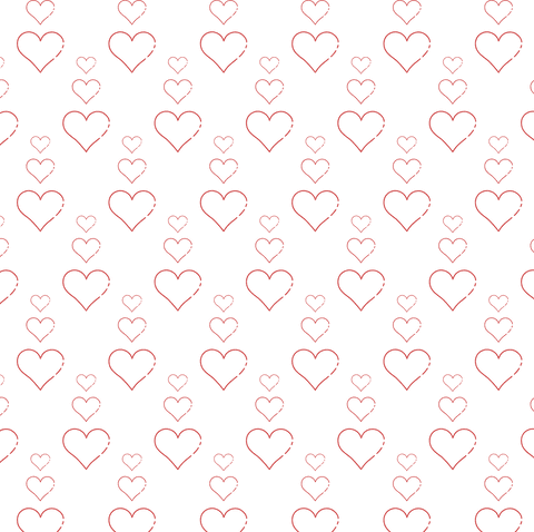 seamless red hearts pattern on transparent background for love themes - Download Free Stock Videos Pikwizard.com
