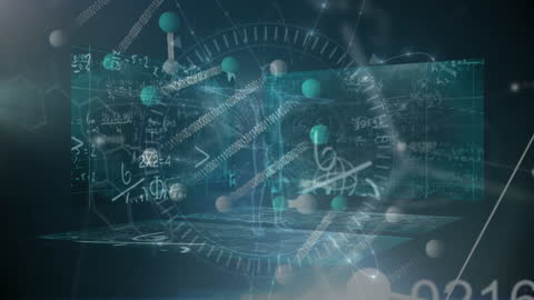 Digital Animation of Science Data and DNA Strand