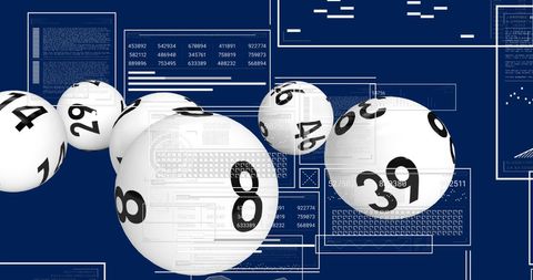 Data Processing with Dynamic Bingo Balls Animation - Download Free Stock Images Pikwizard.com