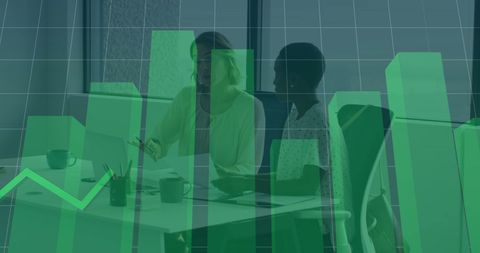 financial data analytics with diverse business team collaboration - Download Free Stock Images Pikwizard.com