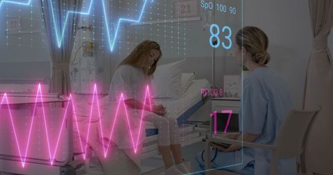 Digital Data Examination: Female Doctor and Young Patient - Download Free Stock Images Pikwizard.com