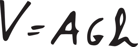 Transparent Mathematical Equation with Physics Formula
