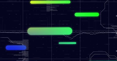 Digital Data Visualization with Glowing Graphs and Code Overlay - Download Free Stock Images Pikwizard.com