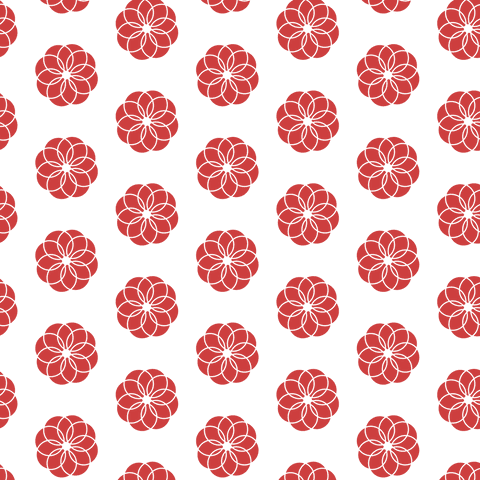 red flower rows on transparent background - Download Free Stock Videos Pikwizard.com