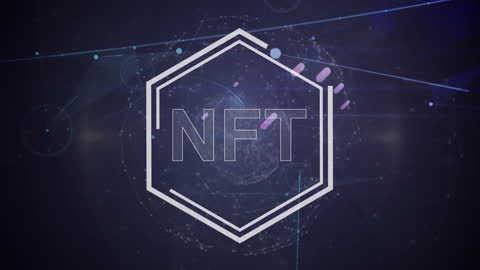 Digital Representation of NFT Concept in Virtual Space