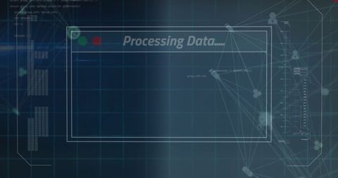 Digital Data Processing Interface Technology Concept - Download Free Stock Images Pikwizard.com