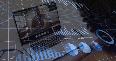 Digital Communication with Analytics Overlay in Remote Workspace