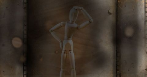 Film Reel Overlays with Thoughtful Mannequin Concept Design