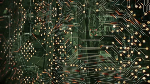Digital Circuitry Overlaying Urban Traffic Network