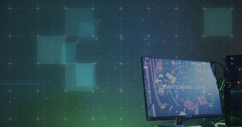 Digital Interface with Computer Screen Featuring Data Processing - Download Free Stock Images Pikwizard.com