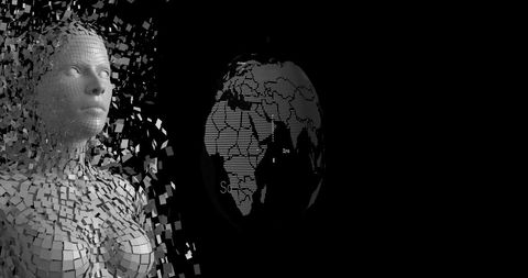 Digital Human in Virtual Data Sphere