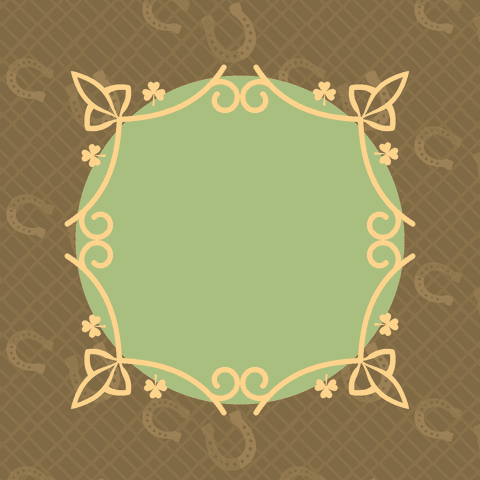 Vintage Floral Frame on Brown Card with Transparent Background - Download Free Stock Videos Pikwizard.com