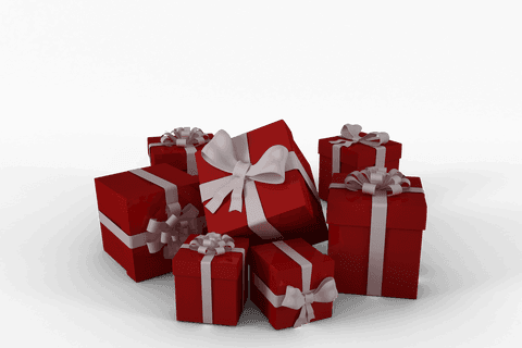 Assorted Transparent Red Gift Boxes with White Bows - Download Free Stock Videos Pikwizard.com