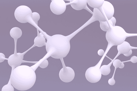 Close-Up of Transparent White Molecular Structure on Soft Background - Download Free Stock Videos Pikwizard.com