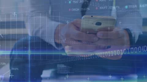 Digital Data Overlay with Professional Using Smartphone