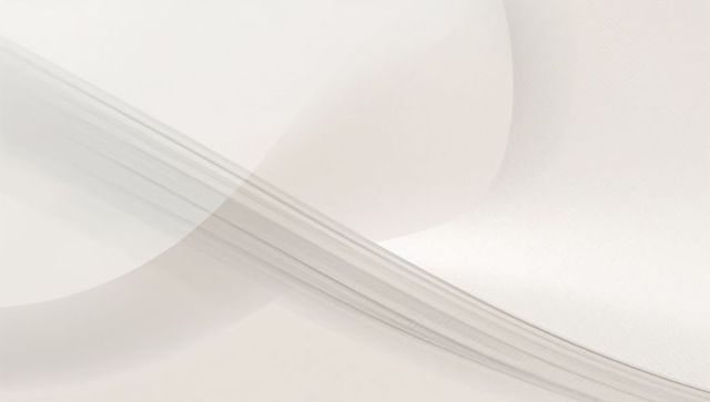 Sweeping translucent bands creating gentle motion on neutral cream minimal desktop wallpaper