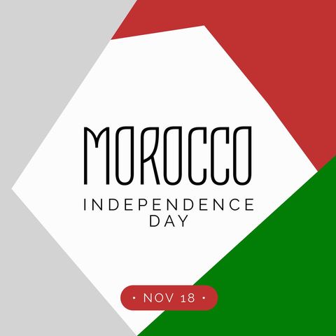 morocco independence day celebration design - Download Free Stock Templates Pikwizard.com