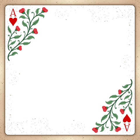 victorian ace of hearts with rosebuds on transparent background - Download Free Stock Videos Pikwizard.com