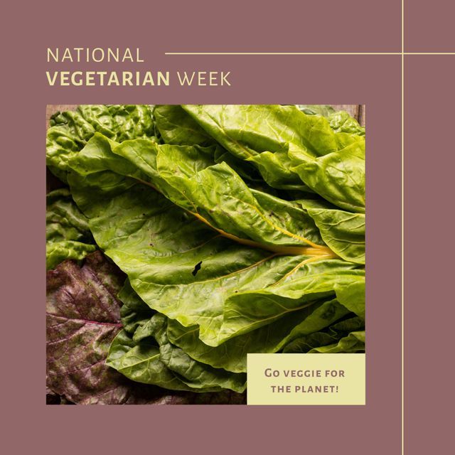 National Vegetarian Week Celebrating Healthy Eating - Download Free Stock Templates Pikwizard.com