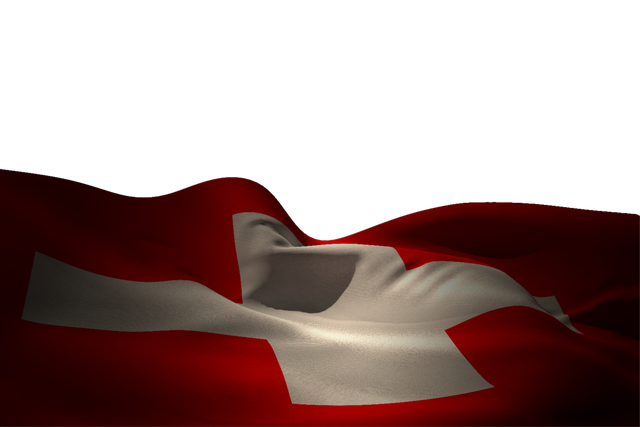 Dynamic Switzerland Flag on Transparent Background - Download Free Stock Videos Pikwizard.com