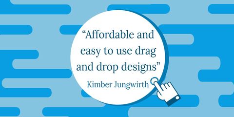 Promoting User-Friendly Drag and Drop Design Tools - Download Free Stock Templates Pikwizard.com