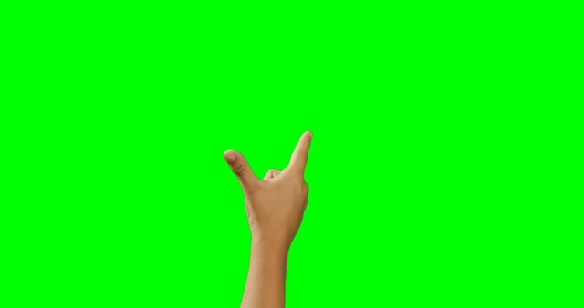 Hand Gesturing with Fingers Crossed on Green Screen Background - Download Free Stock Images Pikwizard.com