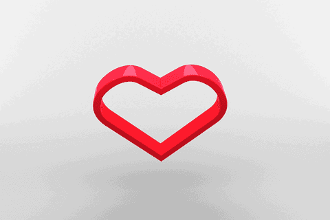 Red Transparent Heart Icon Symbolizing Love and Romance - Download Free Stock Videos Pikwizard.com
