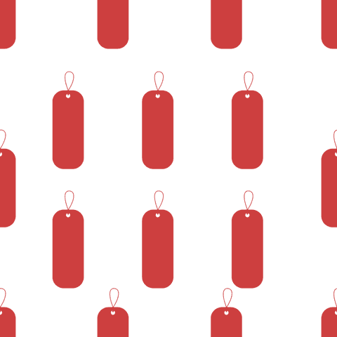Seamless Red Labels Pattern on Transparent Background - Download Free Stock Videos Pikwizard.com