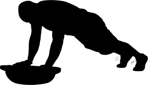 Silhouette Sportsman Exercising on Transparent Background - Download Free Stock Videos Pikwizard.com