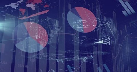 Digital Data Processing and Global Business Concept Design - Download Free Stock Images Pikwizard.com