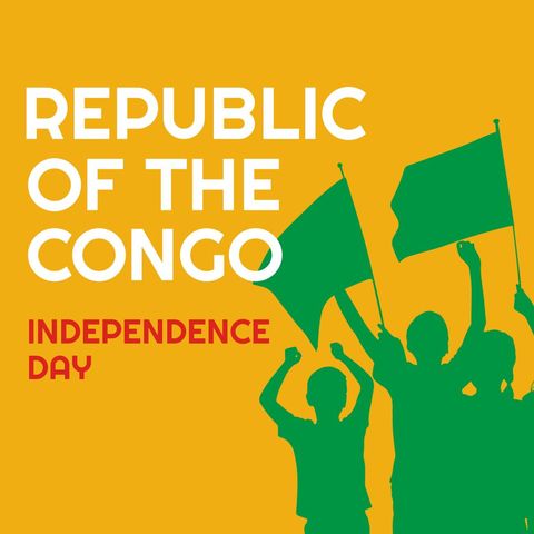 Children Celebrating Republic of the Congo Independence Day - Download Free Stock Templates Pikwizard.com