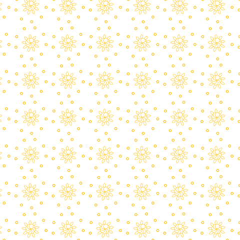 vibrant yellow flower pattern on transparent background - Download Free Stock Videos Pikwizard.com
