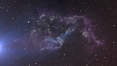 Stunning Celestial Nebula with Colorful Starlit Details