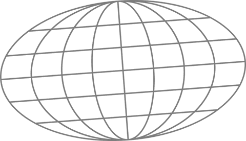 Transparent 3D Wireframe Globe with Rotating Curved Grid Lines - Download Free Stock Videos Pikwizard.com