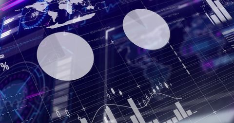 Global Data Processing and Analytics Interface - Download Free Stock Images Pikwizard.com