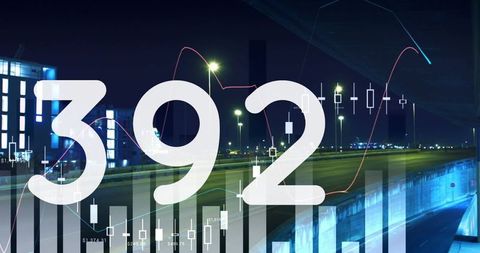 Digital Data Analysis with Floating Numbers Overlay - Download Free Stock Images Pikwizard.com
