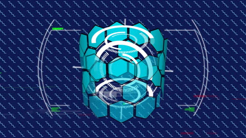 Abstract Cyber Visualization of Digital Data Networks