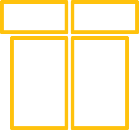 Yellow Geometric Shapes on Transparent Background for Design - Download Free Stock Videos Pikwizard.com