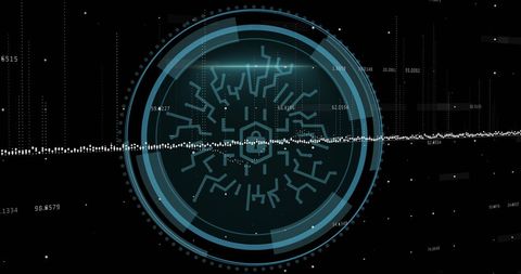 Futuristic Digital Padlock with Data Security Interface - Download Free Stock Images Pikwizard.com