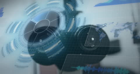 Augmented Reality Interface with Data Overlie