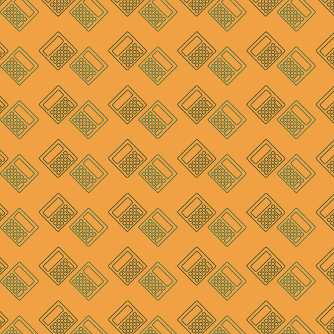 seamless pattern of calculator icons on transparent background - Download Free Stock Videos Pikwizard.com