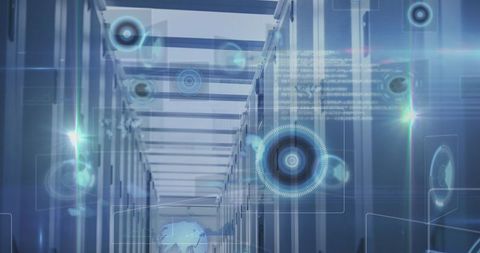 Futuristic data center networking with holographic interface