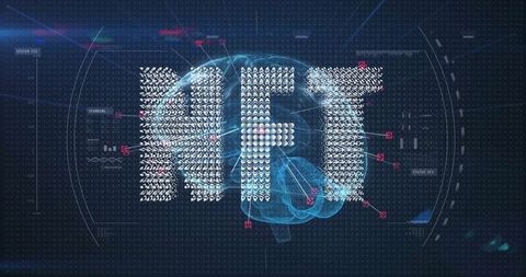 futuristic ai glyph typography on digital brain hologram - Download Free Stock Images Pikwizard.com