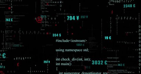 Binary Code with Programming Language Elements - Download Free Stock Images Pikwizard.com