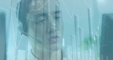 Businessman Analyzing Financial Data in Modern Workspace - Download Free Stock Images Pikwizard.com