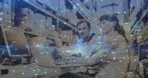 Digital Global Network Overlaying Warehouse Technology Team